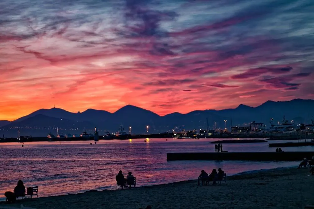 דירה #Cannes Boccacabana Beach, Seafront, In Resid Pierre&Vacances Classe 3 Stars