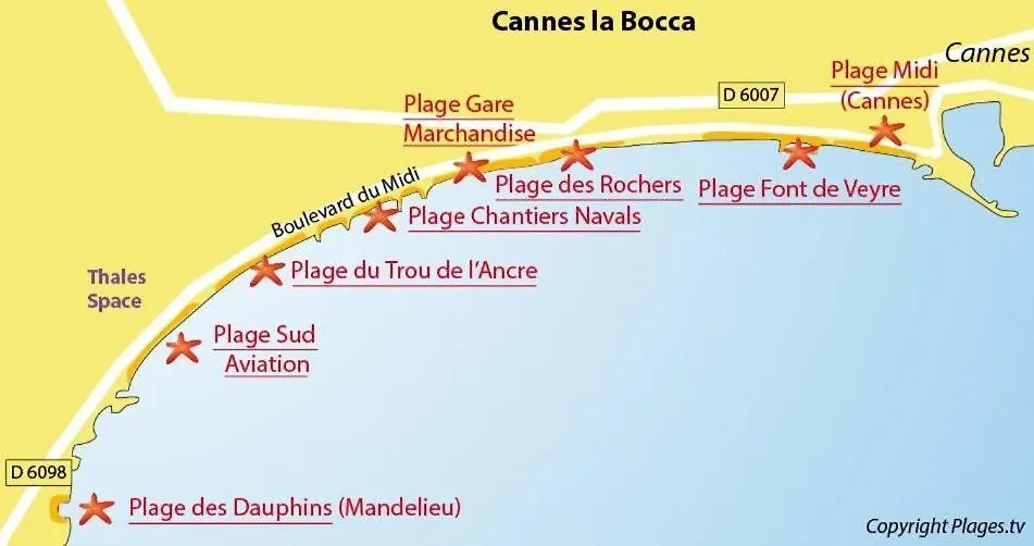 #Cannes Boccacabana Beach, Seafront, In Resid Pierre&Vacances Classe 3 Stars 0*, קאן